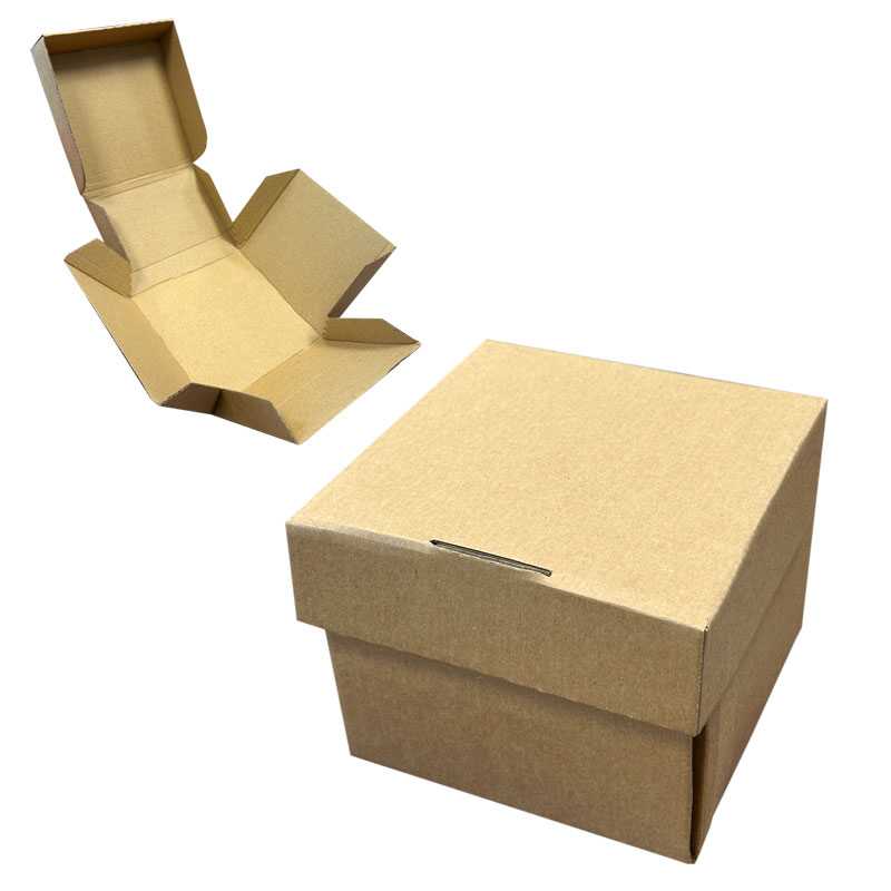 box na hamburger kraft  - 131x131x110mm (100 ks/balení)