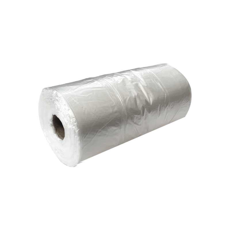 sáček mikrotenový HDPE 160+90x400 mm, 8my (500 ks/role)