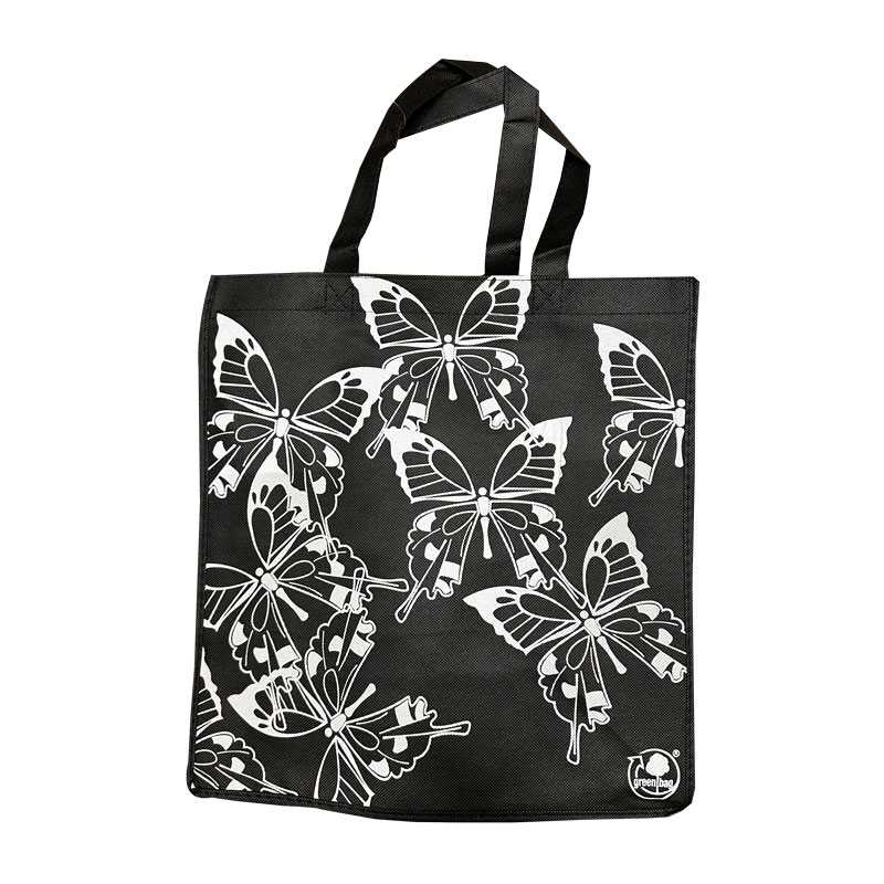taška látková 340x360x220 mm, s potiskem - Motýl 