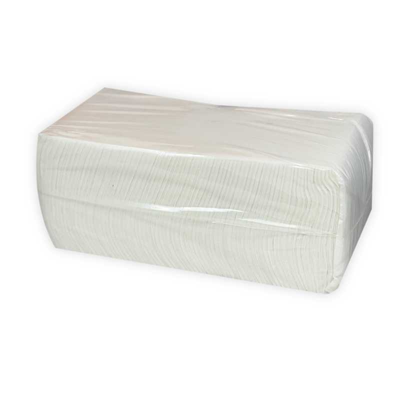 papírové ubrousky bílé - gastro balení, 300x300 mm (500 ks/balení)