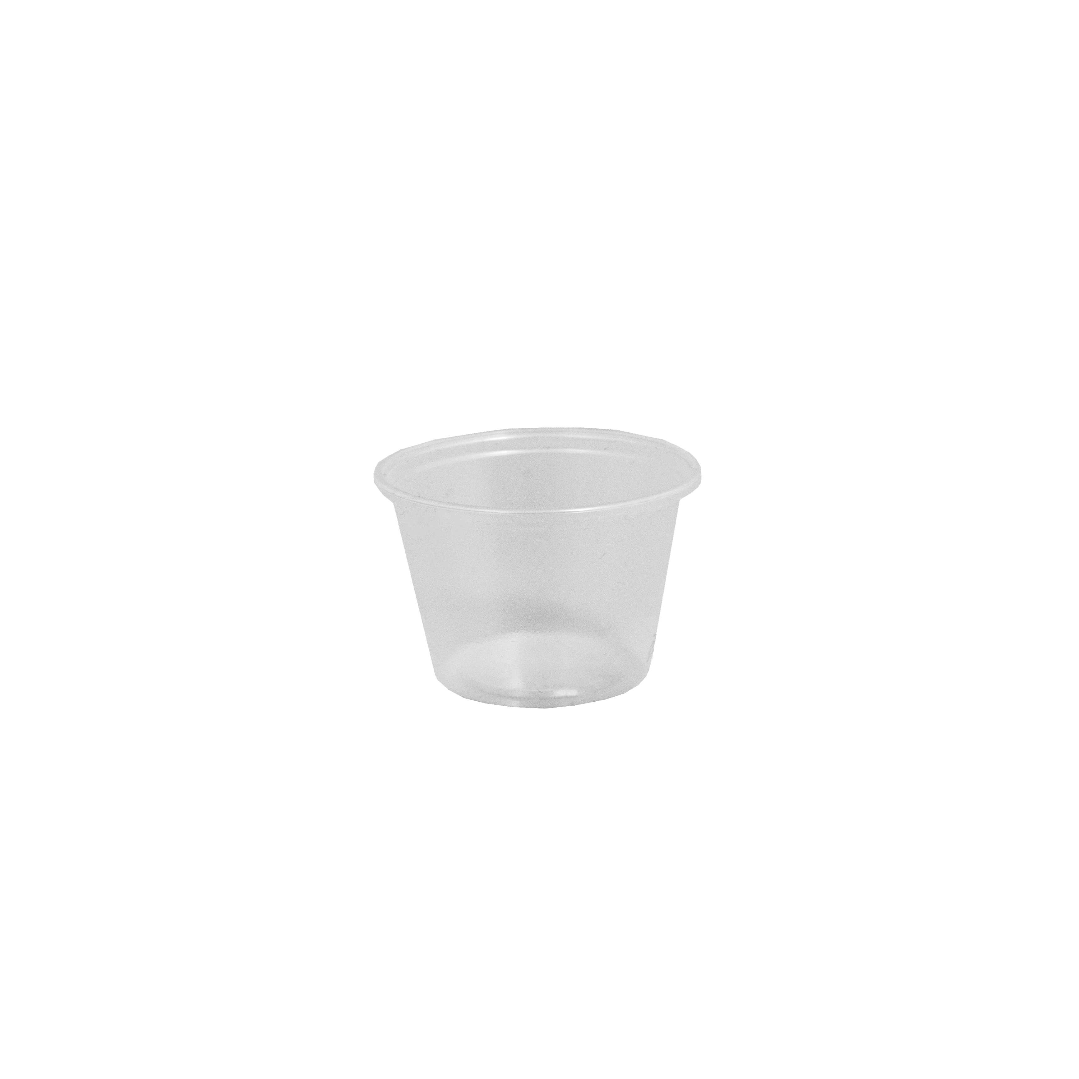 kelímek PP na dip 100 ml, pr. 59,8 mm - transparentní (100 ks/balení)