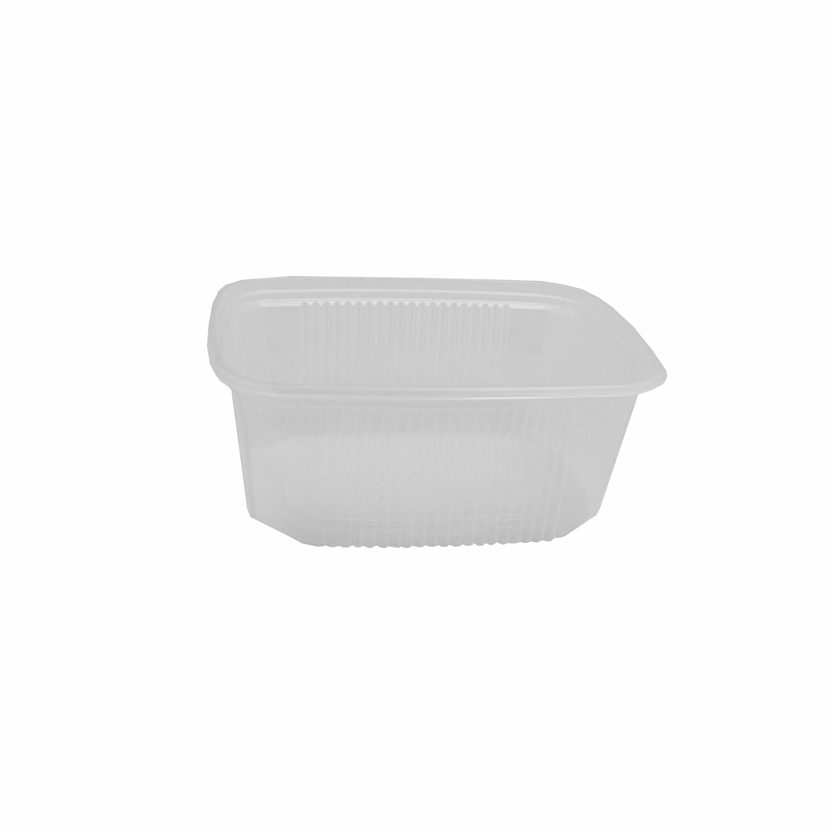 vanička hranatá měkká 200 g, PP - transparentní (100 ks/balení)