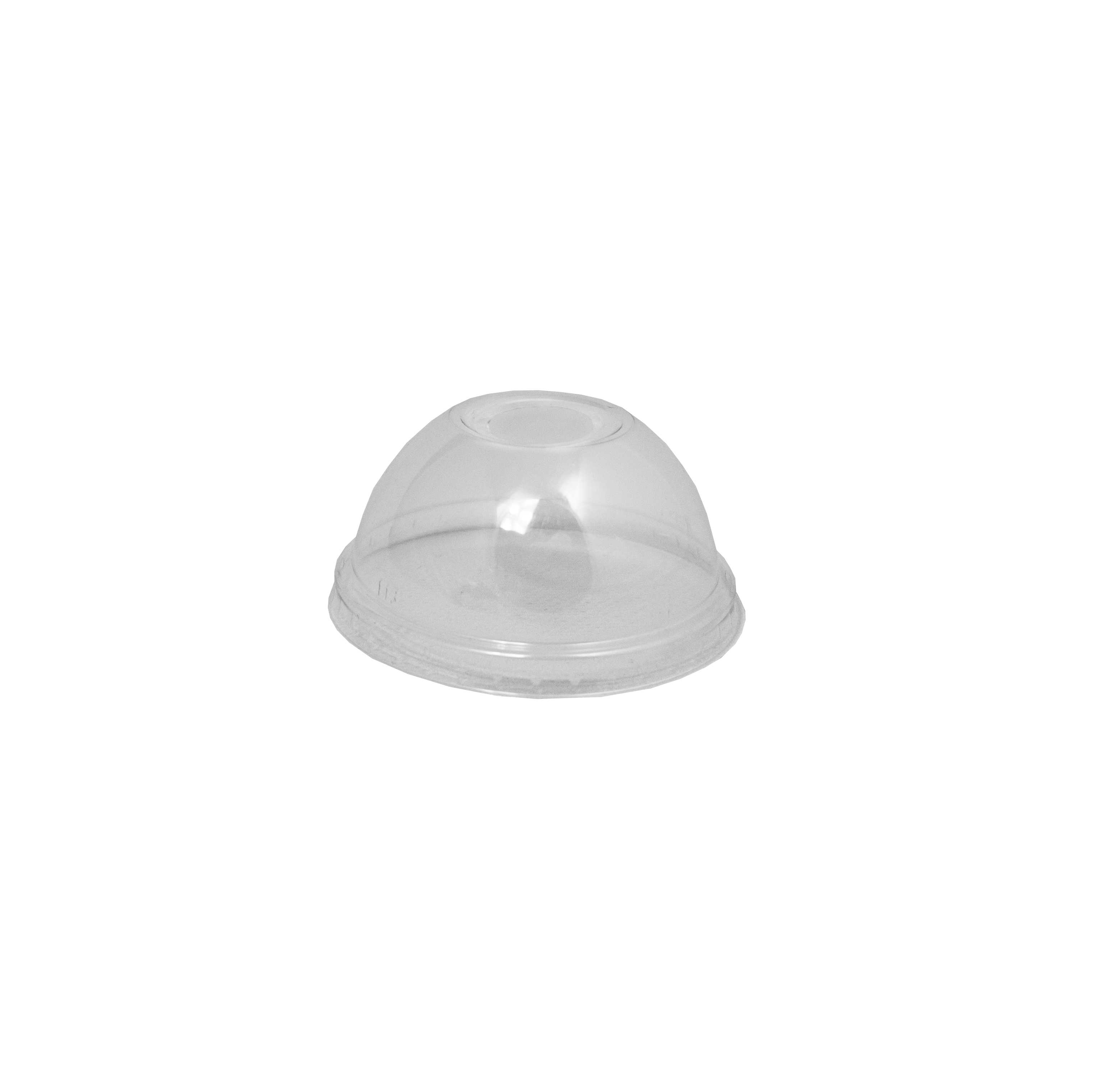 víčko PET KOPULKA s otvorem pro kelímek 200, 300, 400, pr. 95 mm (50 ks/balení)